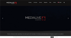 Desktop Screenshot of medialivecasino.com